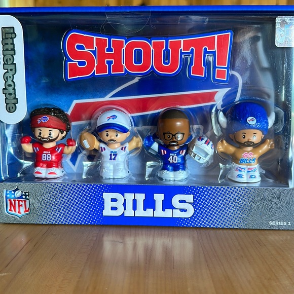 Fisher-Price Other - NIB 2023 Fisher Price Buffalo Bills Little People set